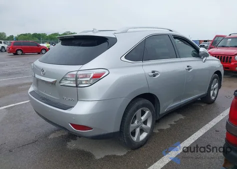 2012 Lexus Rx 350 from USA, damaged, VIN 2T2BK1BA8CC125896